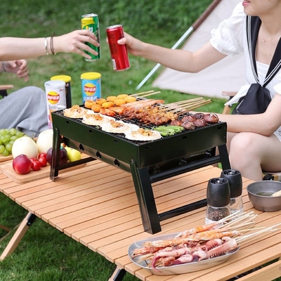 Açık Kamp Kömür Barbekü Izgara