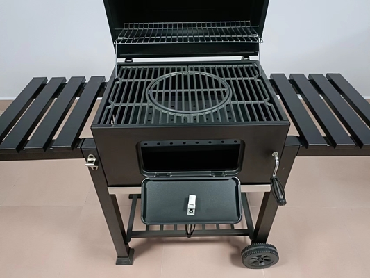 Kamp 40kgs Barbekü Sobası Açık 23.7 İnç Camper Gazlı Barbekü Çatallı