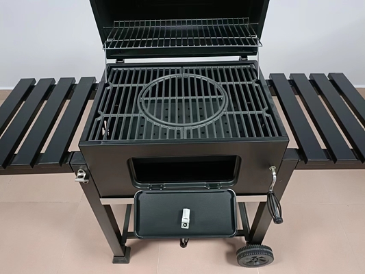Açık Hareketli Kömür Barbekü Izgarası