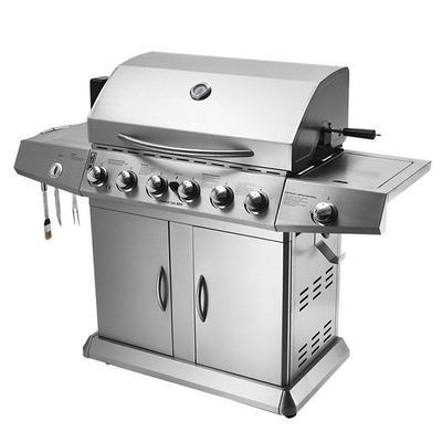 Ağır Hizmet AGA 201ss Gazlı Barbekü Izgara 650MM Kitchenaid Barbekü Dahili