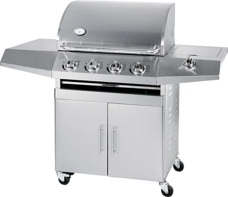 Gazlı Barbekü Izgarada Yerleşik Stand