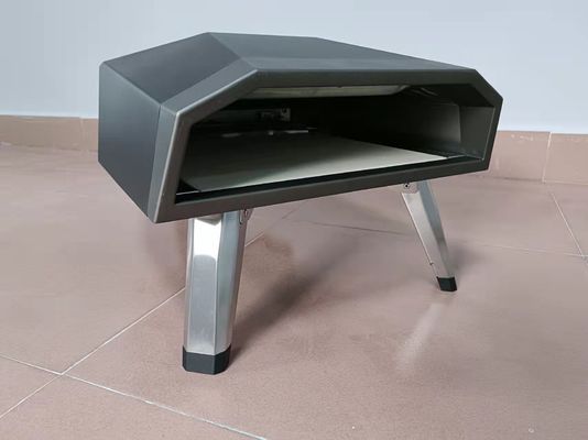 600x400 CSA Gazlı Pizza Fırını Ticari CT 108 GA Çelik Pizza Fırını