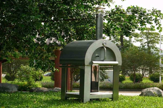 Çeşitli sıcaklık aralıkları için Otomatik Çakma Sistemi Paslanmaz Pizza Odun Fırını