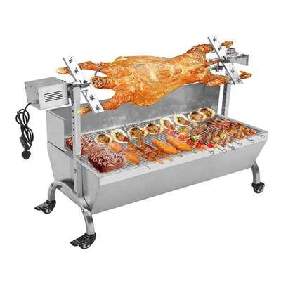 CSA Spit Kızartma Gazı Barbekü Kömür Barbekü Kuzu Domuz Gaz Barbekü Spit Kavurma ile