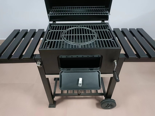 Motorlu Açık 24Inch Hareketli Katlanabilir Kömür Barbekü Izgarası