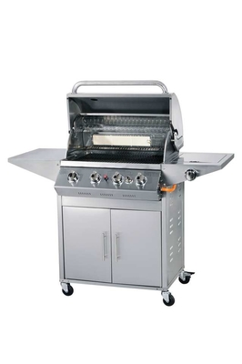 Gazlı Barbekü Izgarada Yerleşik Stand
