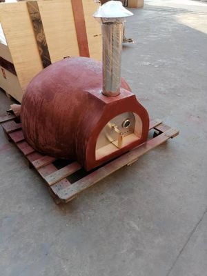 70 Kg Seramik Pizza Fırını 10 dak. Pizza Seramik Fırını Kolayca Taşıyın