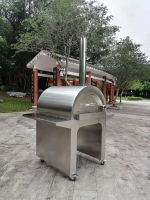 CT 103 Baker Çelik Dış Mekan Pizza Fırını 900mm Metal Dış Mekan Pizza Fırını