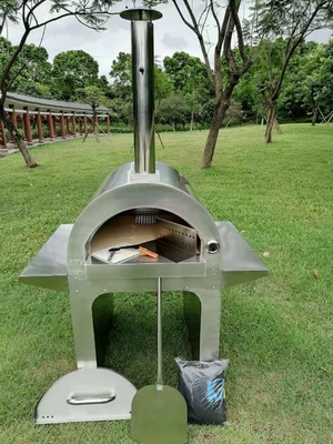 CT 103 Baker Çelik Dış Mekan Pizza Fırını 900mm Metal Dış Mekan Pizza Fırını