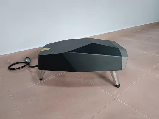 SUS201 Gazlı Pizza Fırını Dış Mekan Elektronik Ateşlemeli Mini Pizza Fırını Gazlı