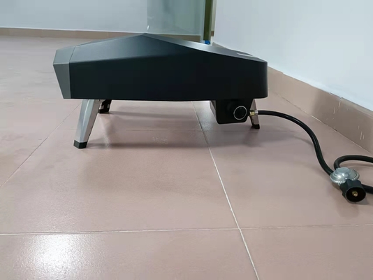 400mm Gazlı Pizza Fırını Açık Taşınabilir Kırmızı CSA Mini Pizza Fırını Gazlı