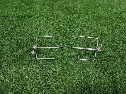 AGA 201ss Outdoor Barbekü Aksesuarları 8mm Napolyon Döner Izgara Sepeti