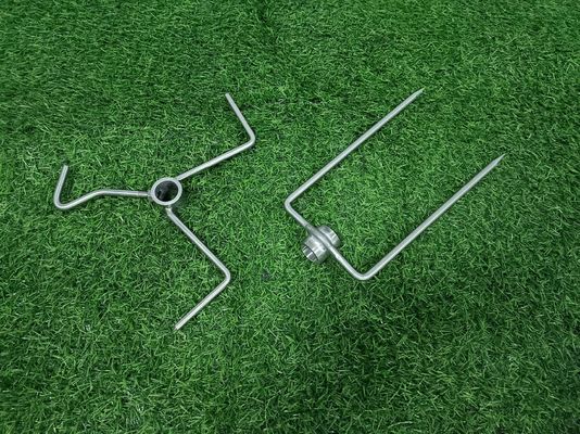 AGA 201ss Outdoor Barbekü Aksesuarları 8mm Napolyon Döner Izgara Sepeti