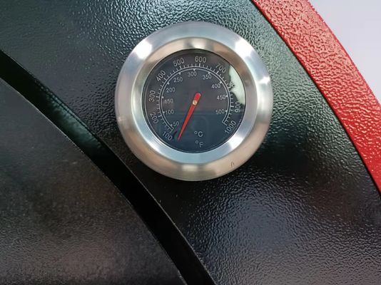 10s Kürek Taşınabilir Odun Yakma Pizza Fırın Arabası Kolay Manevra Kabiliyeti