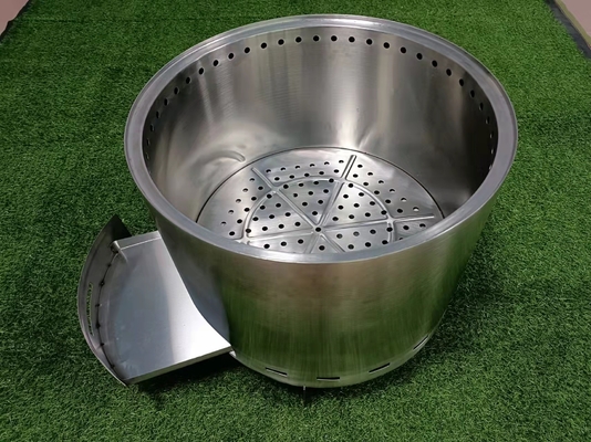 Açık Metal 304ss Taşınabilir Ateş Çukurları CSA Bahçe Meydanı Ateş Çukuru