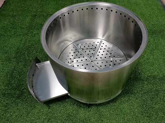 Açık Metal 304ss Taşınabilir Ateş Çukurları CSA Bahçe Meydanı Ateş Çukuru