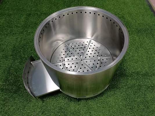 Açık Metal 304ss Taşınabilir Ateş Çukurları CSA Bahçe Meydanı Ateş Çukuru